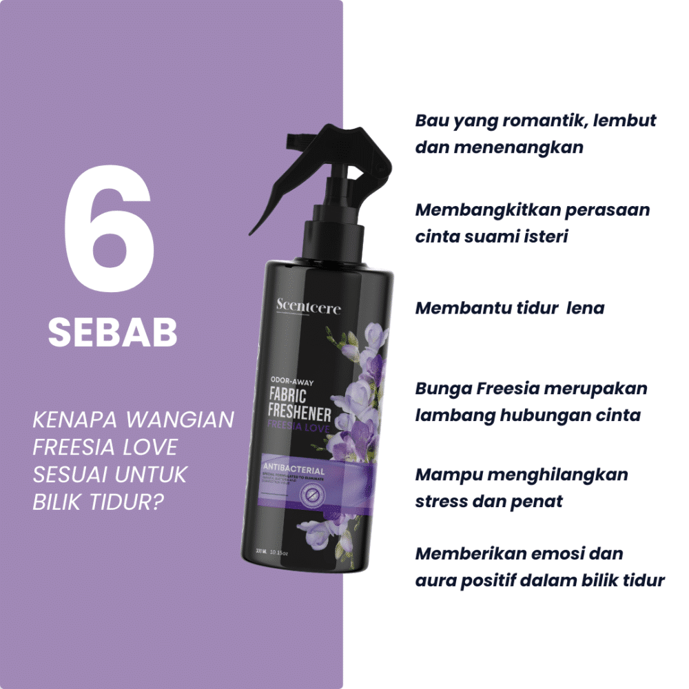 KELEBIHAN SCENTCERE FREESIA LOVO