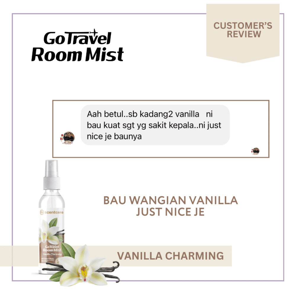 GO-TRAVEL ROOM MIST VANILLA CHARMING - Image 8