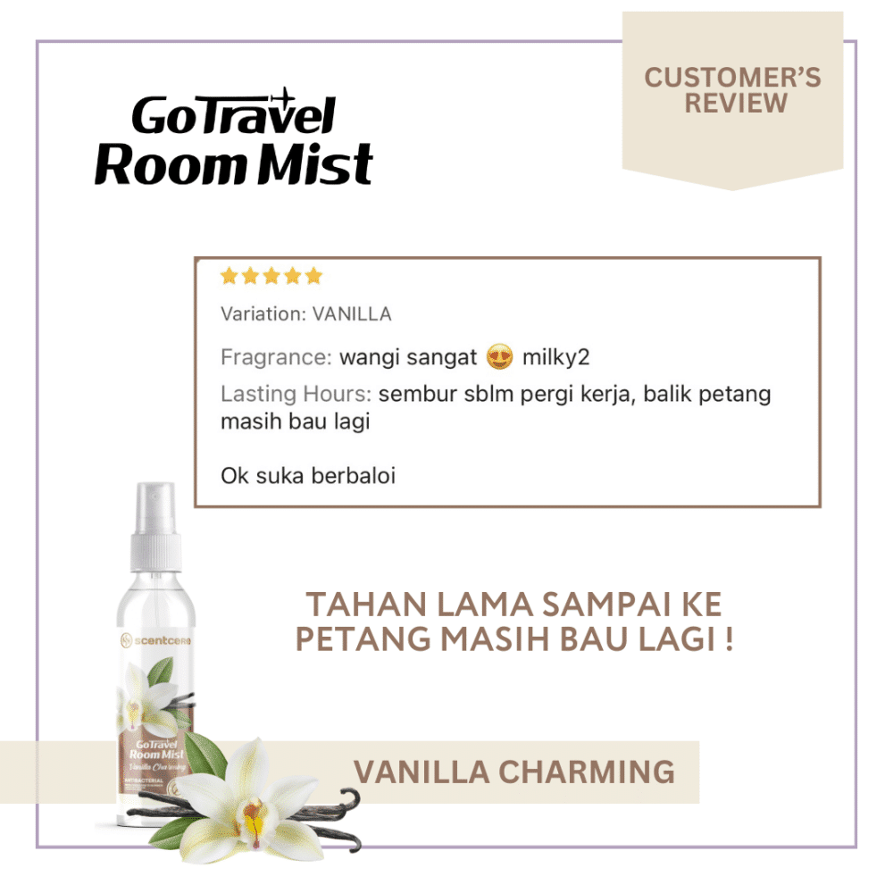 GO-TRAVEL ROOM MIST VANILLA CHARMING - Image 5