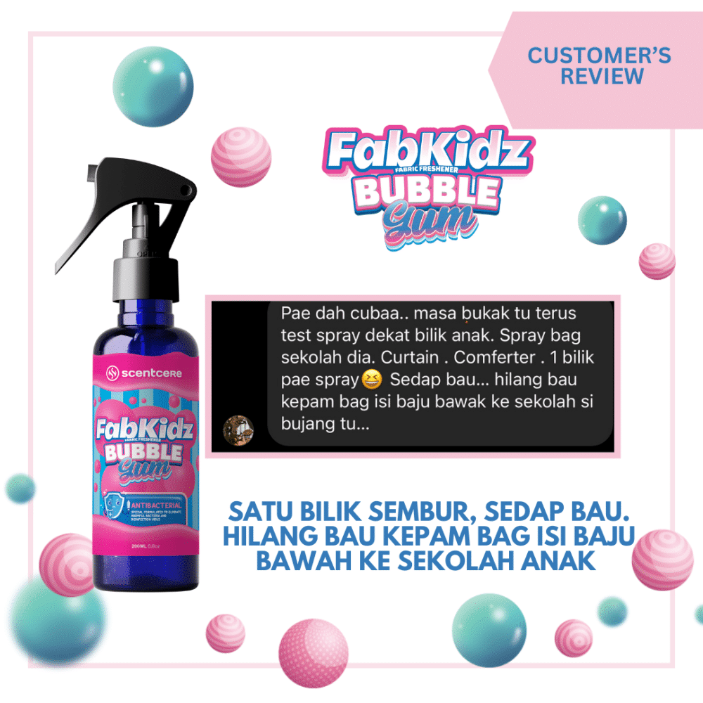 3 in 1 SUPER JIMAT SET ( Odor-Away+Fabkidz+Go-Travel) - Image 13